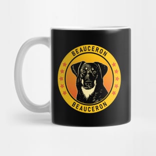 Beauceron Dog Portrait Mug